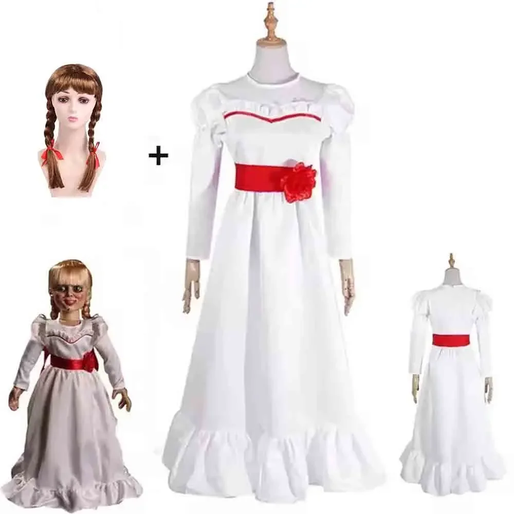 女性用ヴィンテージ邪悪なホラードールコスプレドレス、恐ろしい - Vintage Fashion Dresses のレビューと価格