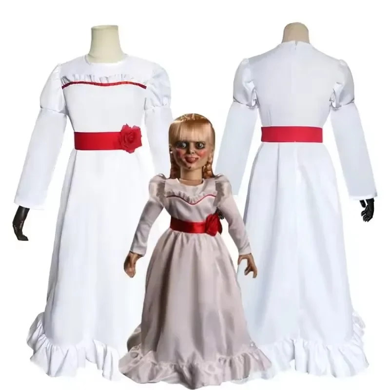 女性用ヴィンテージ邪悪なホラードールコスプレドレス、恐ろしい - Vintage Fashion Dresses のレビューと価格