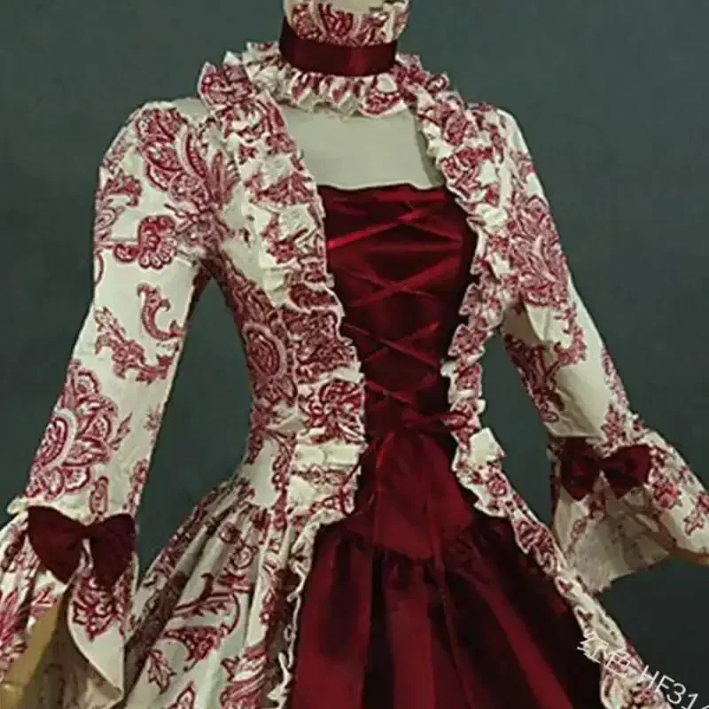 中世ルネサンス風プラスサイズゴシックコスプレドレス ヴィンテ - Vintage Fashion Dresses のレビューと価格