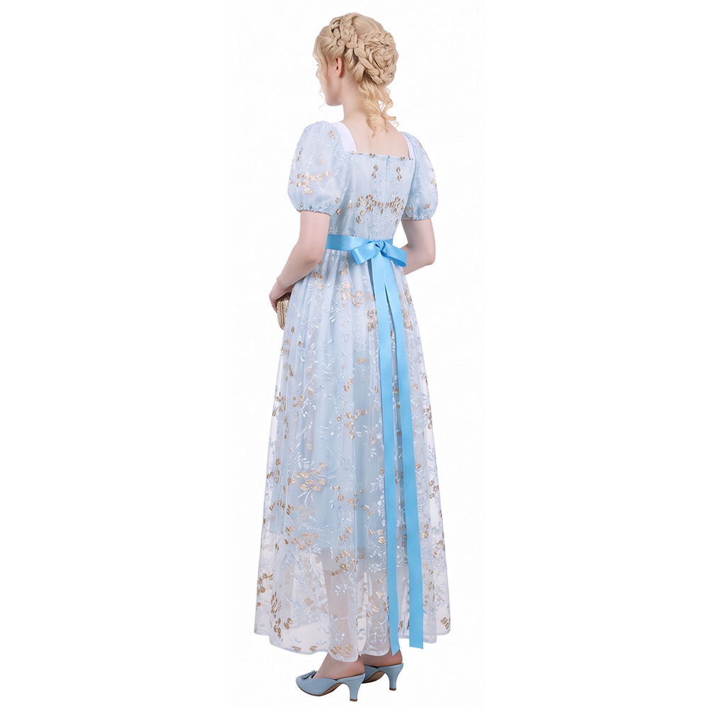 ヨーロッパ風のヴィンテージ・リージェンシー様式のティードレス - Vintage Fashion Dresses のレビューと価格