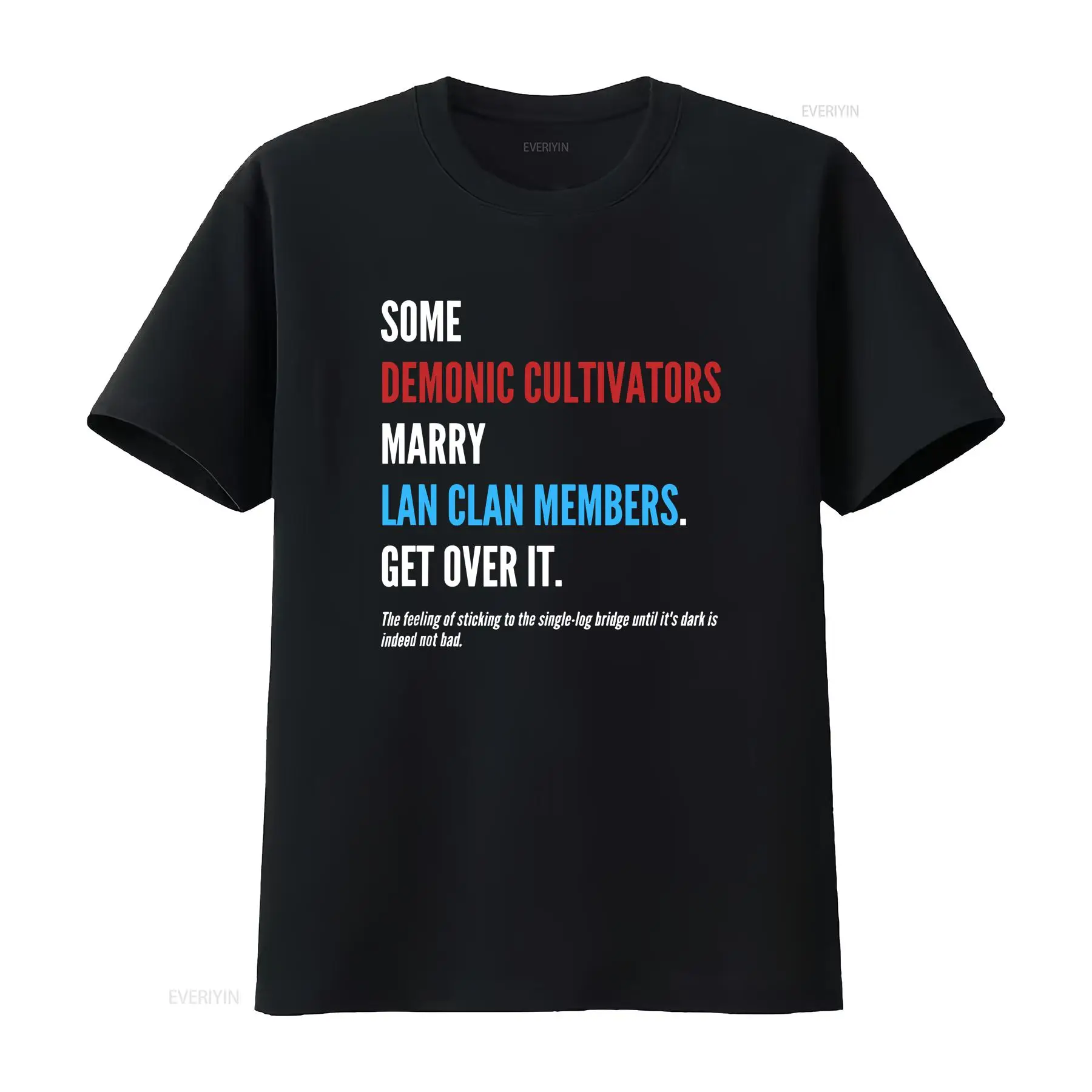 ワンシャンの言葉を引用した「魔道祖師」のTシャツ。ヴィンテー - Vintage Fashion Quotes のレビューと価格